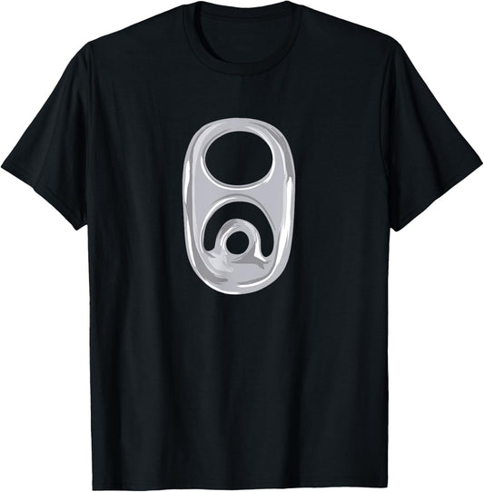 Aluminum soda can tab T-Shirt - T-Shirt | Black
