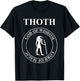 Thoth Egyptian God of Wisdom and Magic T-Shirt - T-Shirt | Black