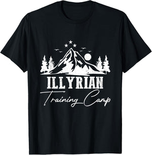 Camping Illyrian Training Camp Lover Summer Vacation T-Shirt - T-Shirt | Black