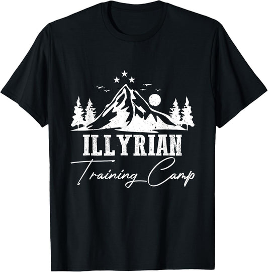 Camping Illyrian Training Camp Lover Summer Vacation T-Shirt - T-Shirt | Black
