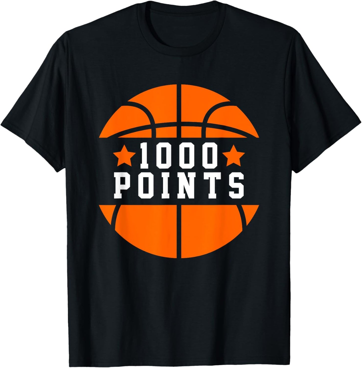 1000 Points Basketball Scorer High School Basketball Mom T-Shirt - T-Shirt | Black