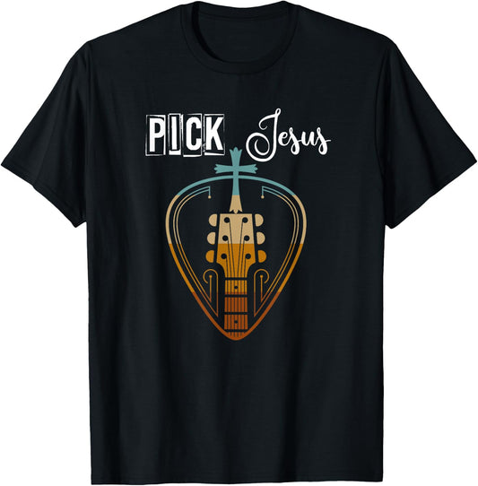 Pick Jesus T-Shirt - T-Shirt | Black