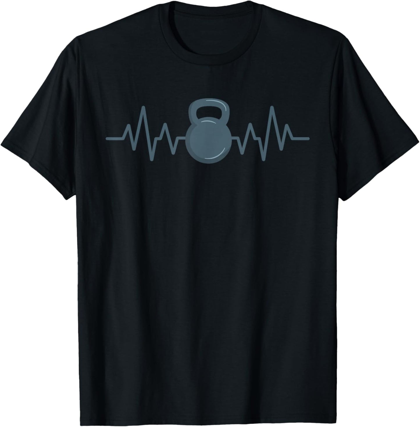 Kettlebell Workout Fitness Training Kettlebell T-Shirt - T-Shirt | Black