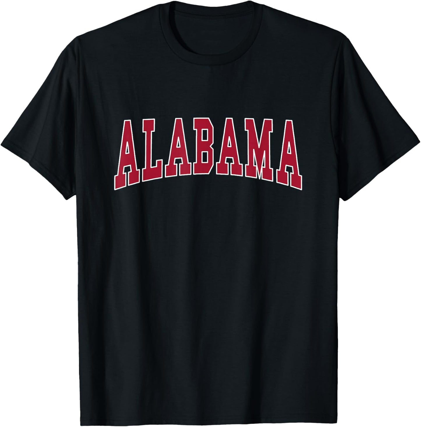 ALABAMA - Throwback Design - Classic T-Shirt - T-Shirt | Black