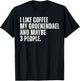 Groenendael Dog Owner Coffee Lover Funny Quote Men Women T-Shirt - T-Shirt | Black