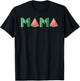 Mama Watermelon Funny Summer Fruit Gift - Great Mother's Day T-Shirt - T-Shirt | Black