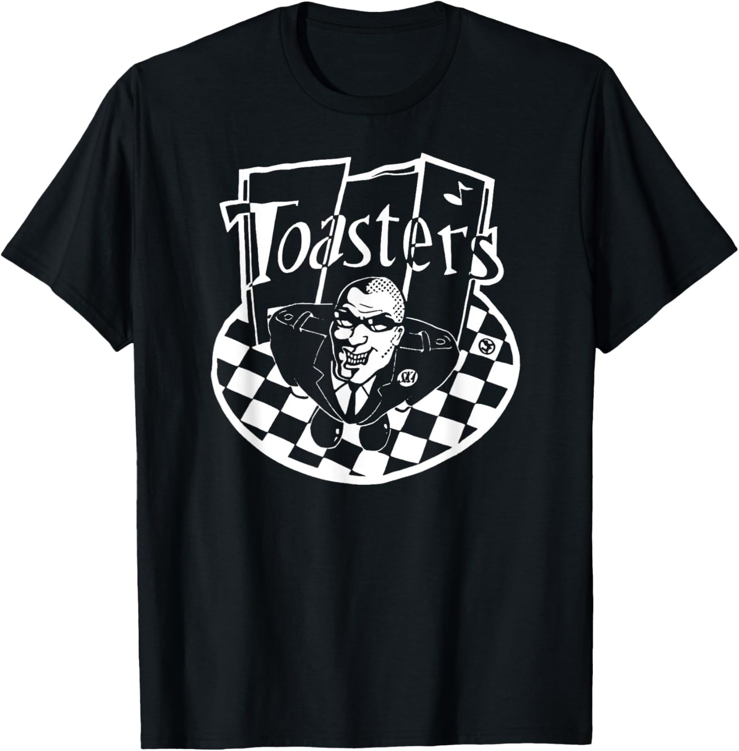 Toaster Ska Punk Christmas Toasters T-Shirt - T-Shirt | Black