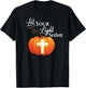 Halloween or Hallelujah Night Let your Light Shine Pumpkin T-Shirt - T-Shirt | Black