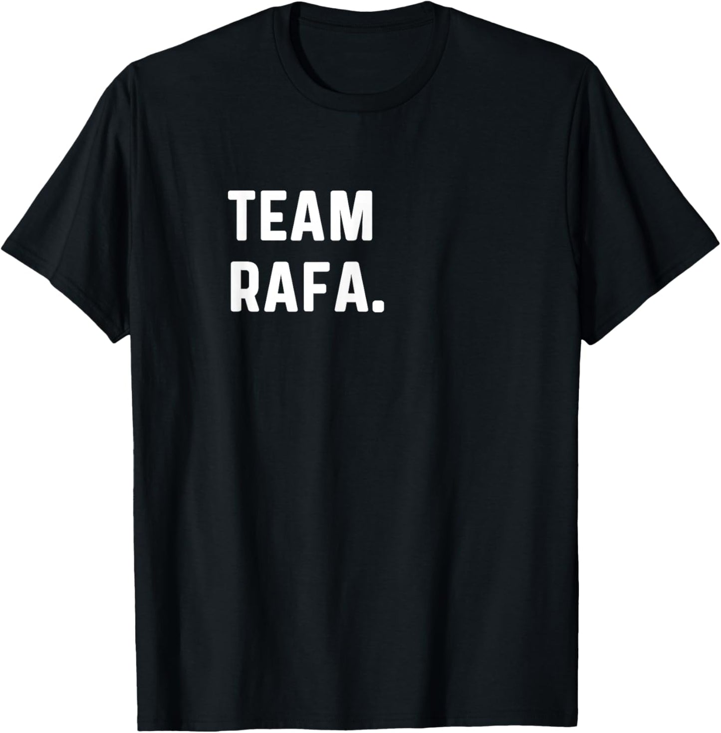 Team Rafa - Name T-Shirt - T-Shirt | Black