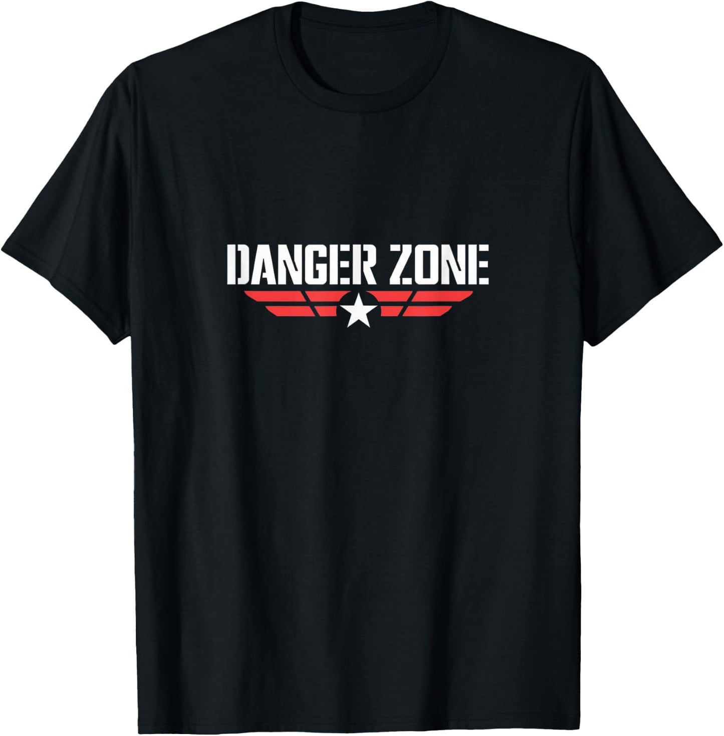 Enter the exciting danger zone graphic T-Shirt - T-Shirt | Black