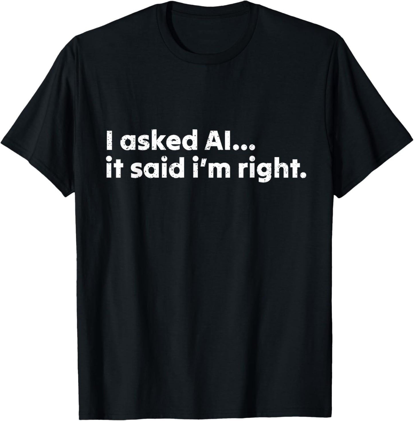 KI Enthusiast Künstliche Intelligenz Lustig T-Shirt - T-Shirt | Black
