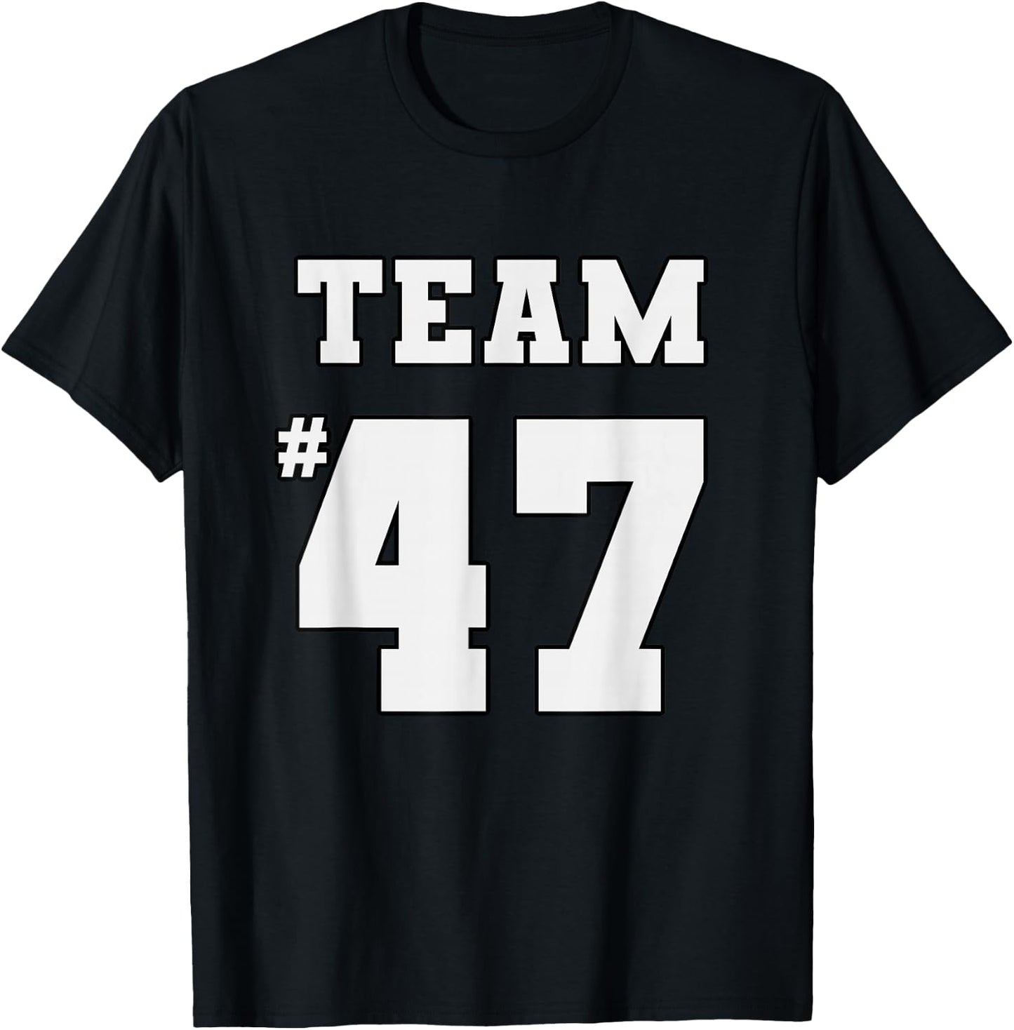 TEAM 47 TRUMP 45 We Won 2024 47th President Daddy's Home Red T-Shirt - T-Shirt | Black