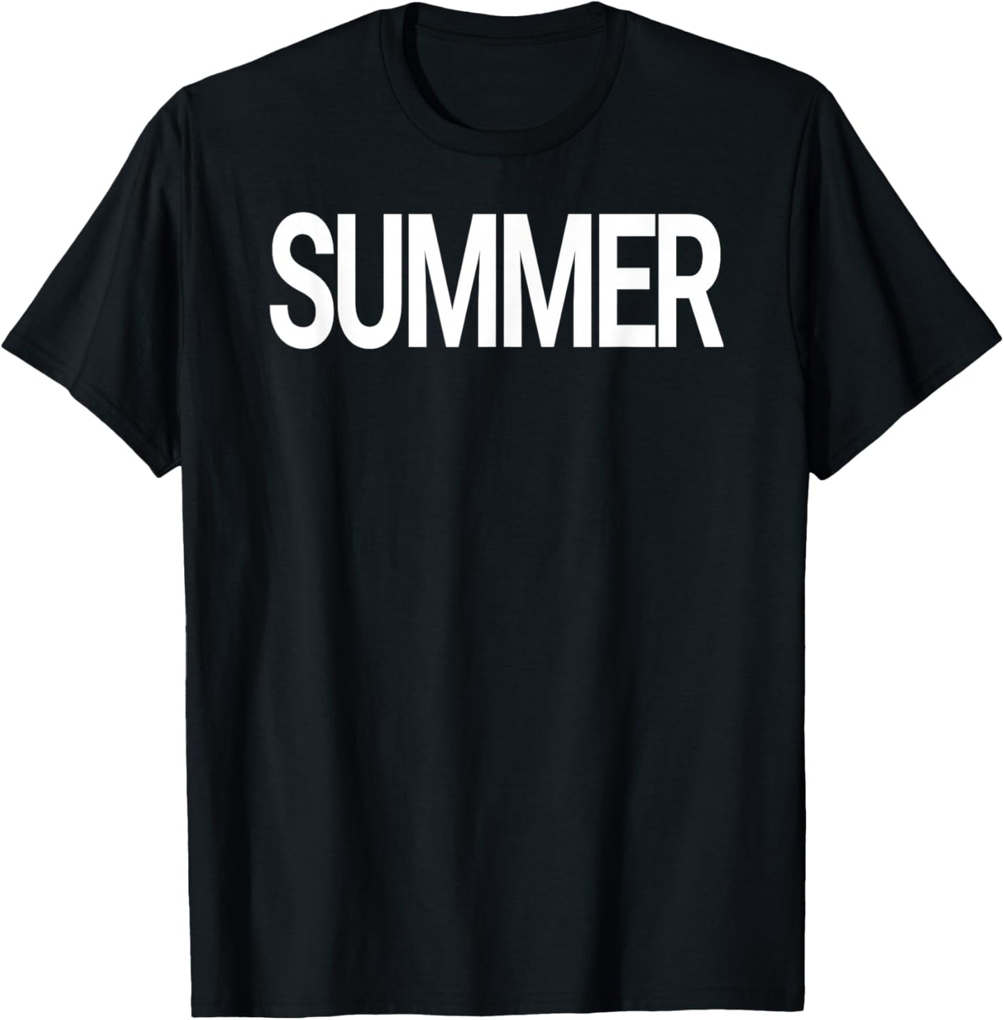 Shirt That Says Summer - That Says Summer T-Shirt - T-Shirt | Black