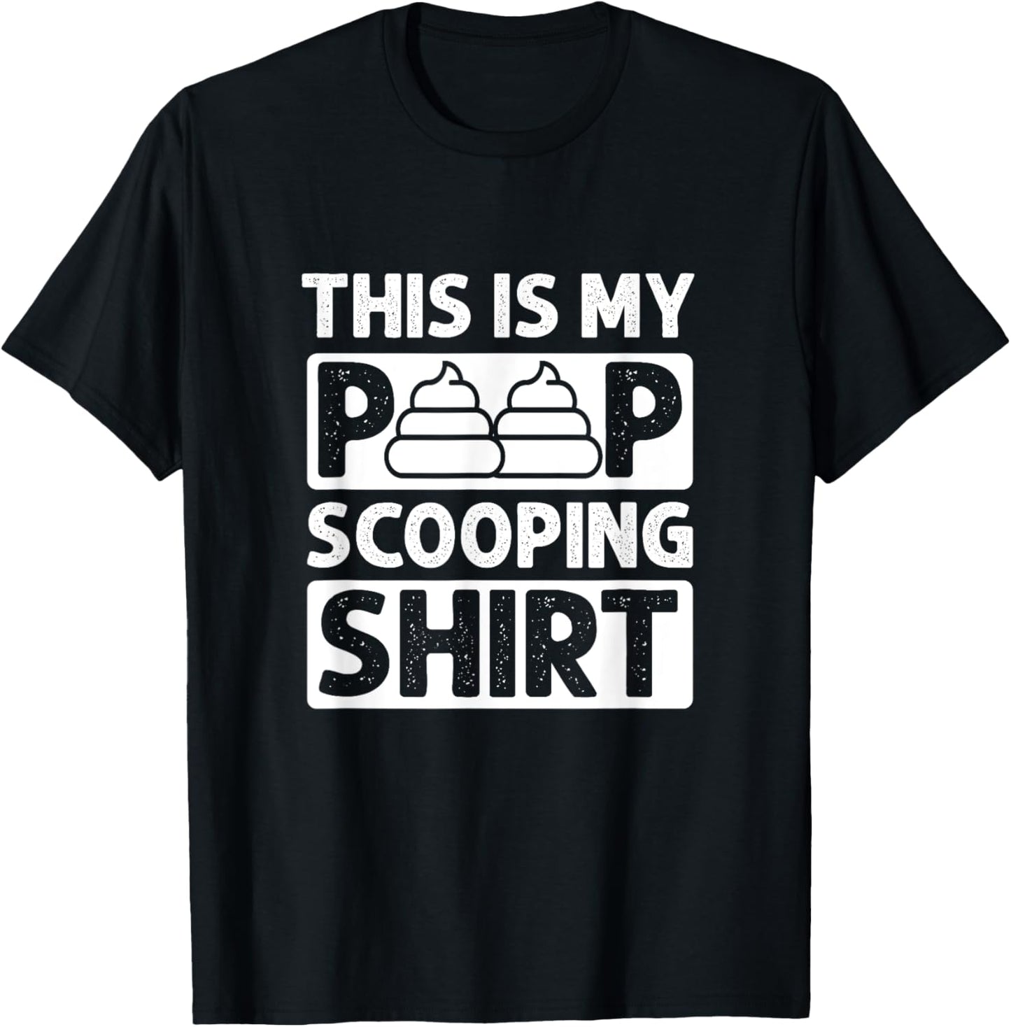 Dog Walker - This Is My Poop Scooping T-Shirt - T-Shirt | Black
