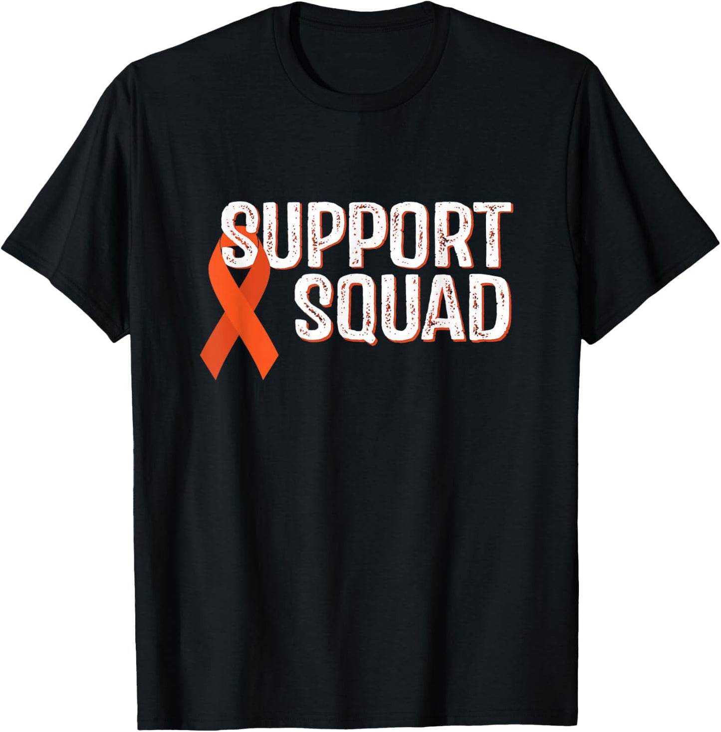 Merkel Cell Carcinoma Awareness Support Squad T-Shirt - T-Shirt | Black