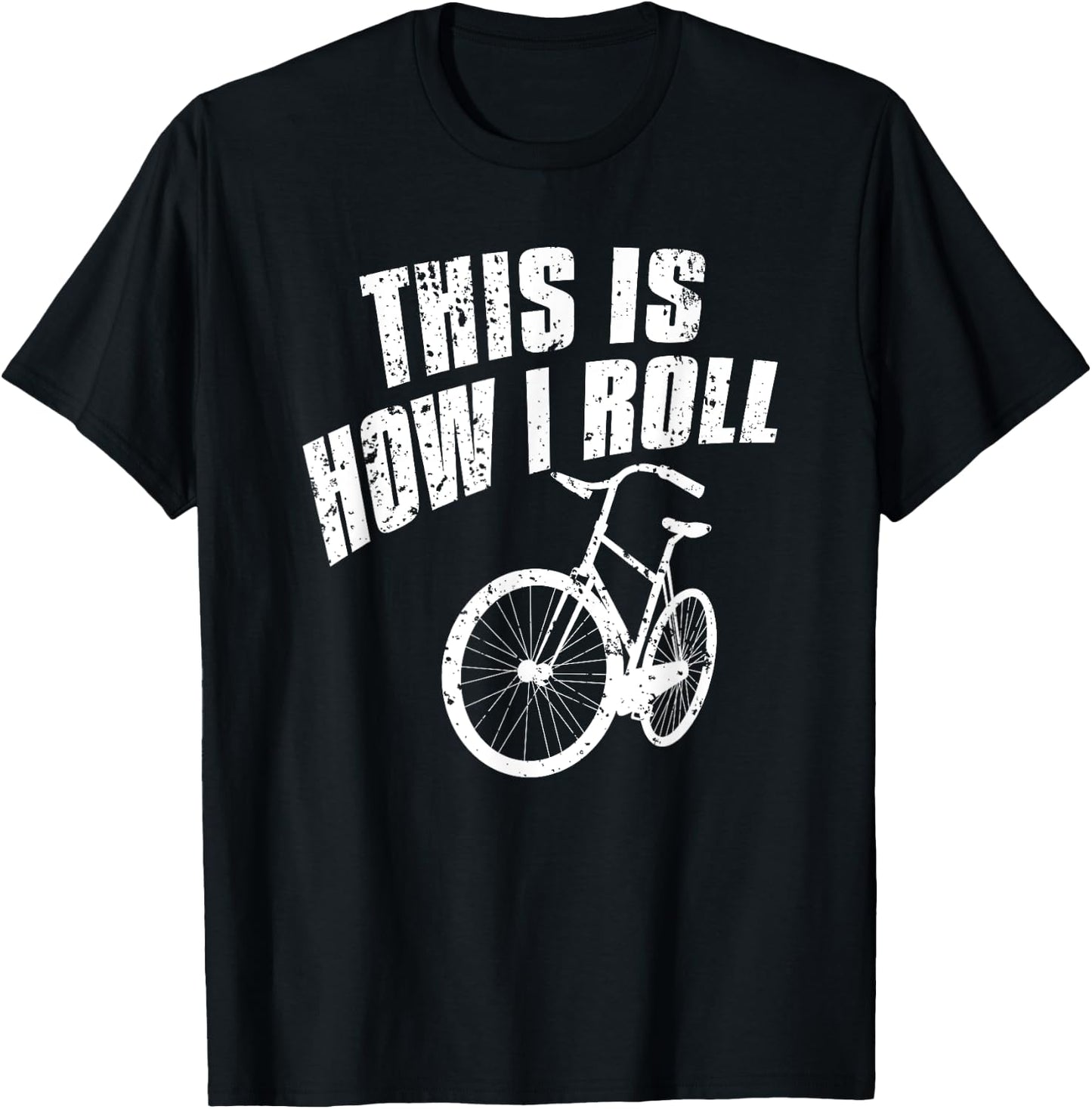 Funny bike lovers gift so roll beach cruiser Men Women Girls Kids T-Shirt - T-Shirt | Black