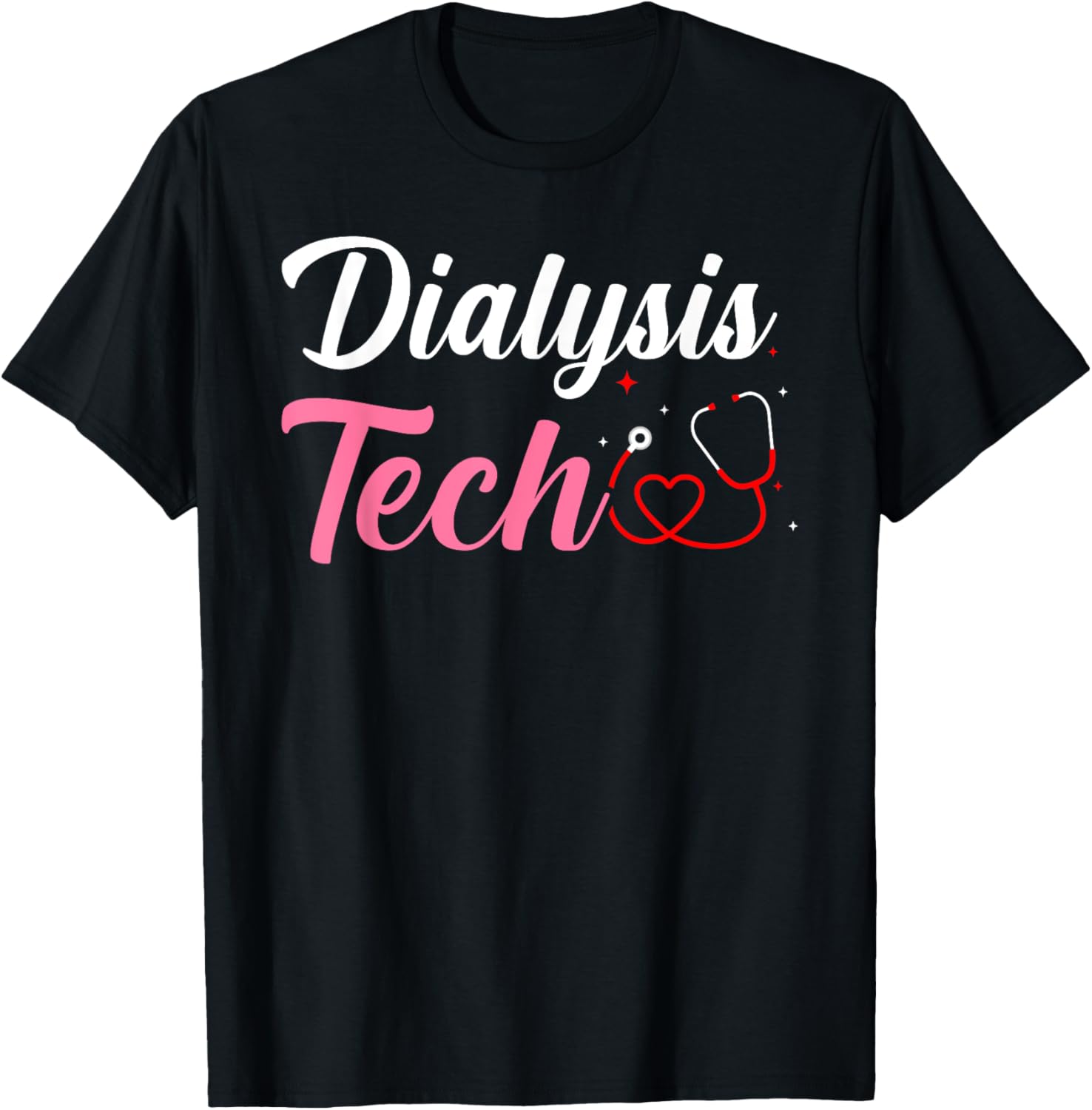 Dialysis Tech Technician T-Shirt - T-Shirt | Black
