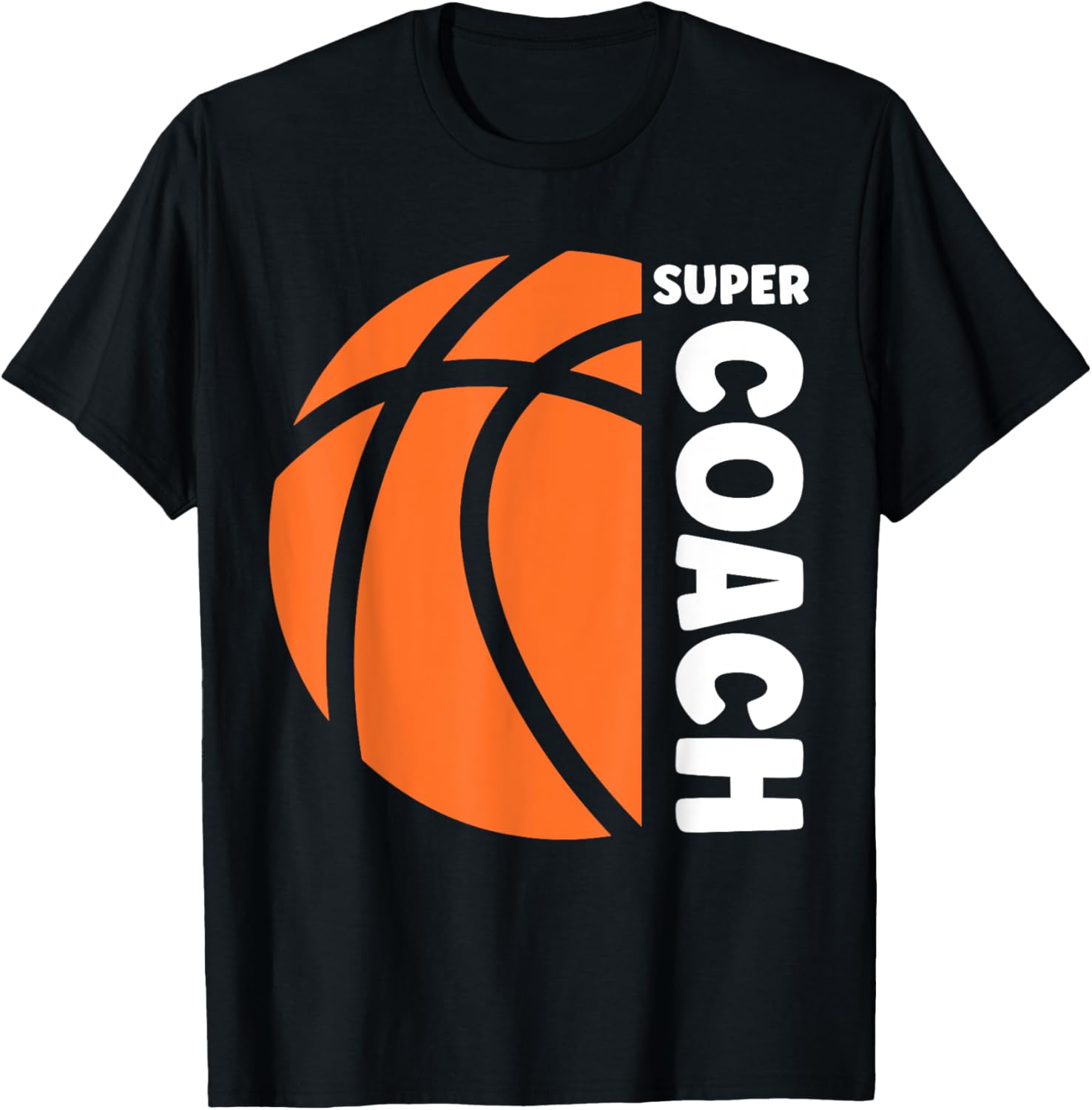 Super entraineur Basket-ball sport coach de basket T-Shirt - T-Shirt | Black