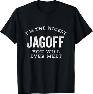 Jagoff Funny Nicest Ever Meet Pittsburgh Yinzer Gag Gift T-Shirt - T-Shirt | Black