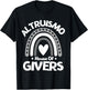 Altruismo House of Givers, Vintage Rainbow Spirit T-Shirt - T-Shirt | Black