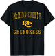 McMinn County High School Cherokees C1 T-Shirt - T-Shirt | Black