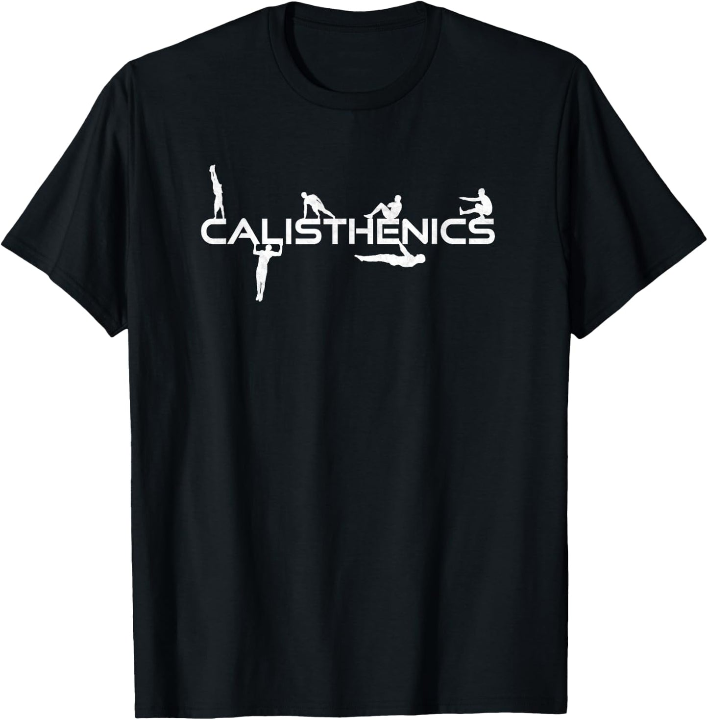 Calisthenics Bodyweight Exercises Street Workout T-Shirt - T-Shirt | Black