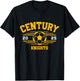 Century Knights Soccer Ball 2025 T-Shirt - T-Shirt | Black