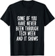 Never Been Through Tech Week Funny Musical Theater Crew T-Shirt - T-Shirt | Black