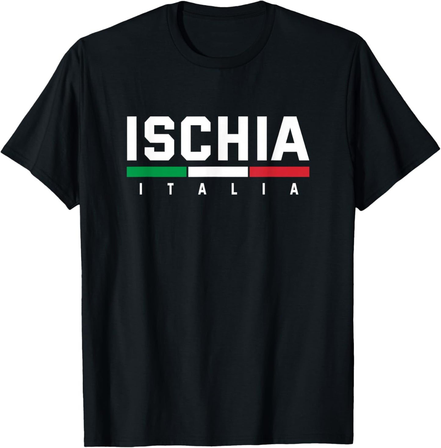 Ischia Italy Italian Souvenir Italia T-Shirt - T-Shirt | Black