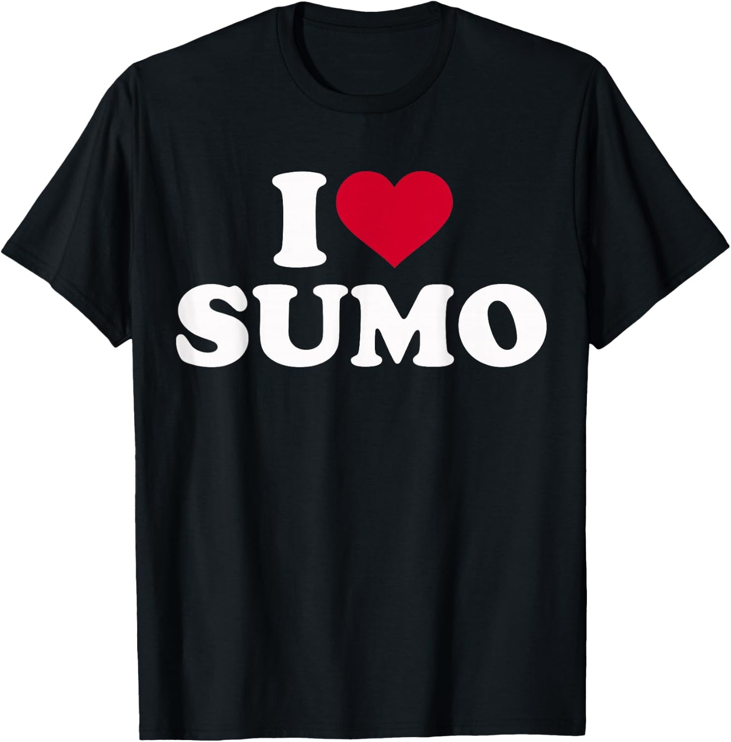I Love Sumo T-Shirt - T-Shirt | Black