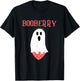 Booberry Ghost Strawberry Halloween Costume Women Men Kids T-Shirt - T-Shirt | Black
