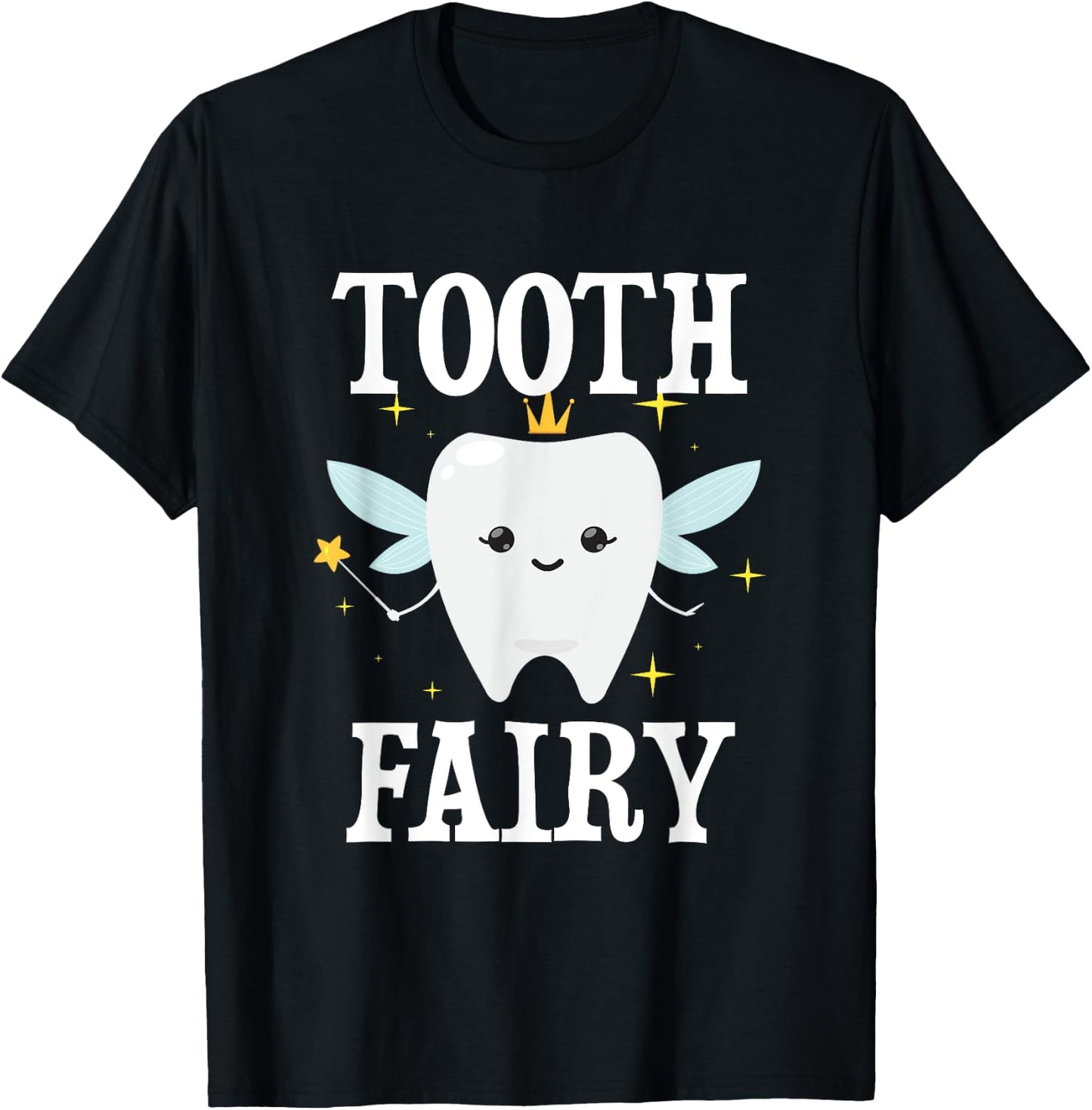 Tooth Fairy Halloween Costume For Adults And Kids T-Shirt - T-Shirt | Black