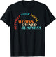Support Your Local Woman Owned Business Vintage Design T-Shirt - T-Shirt | Black