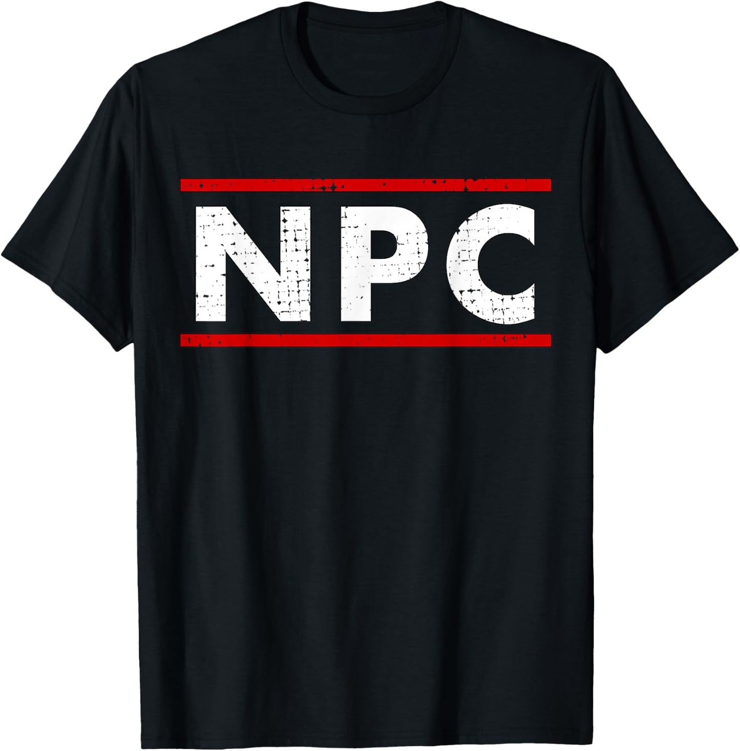 NPC Meme - Non Player Character T-Shirt - T-Shirt | Black