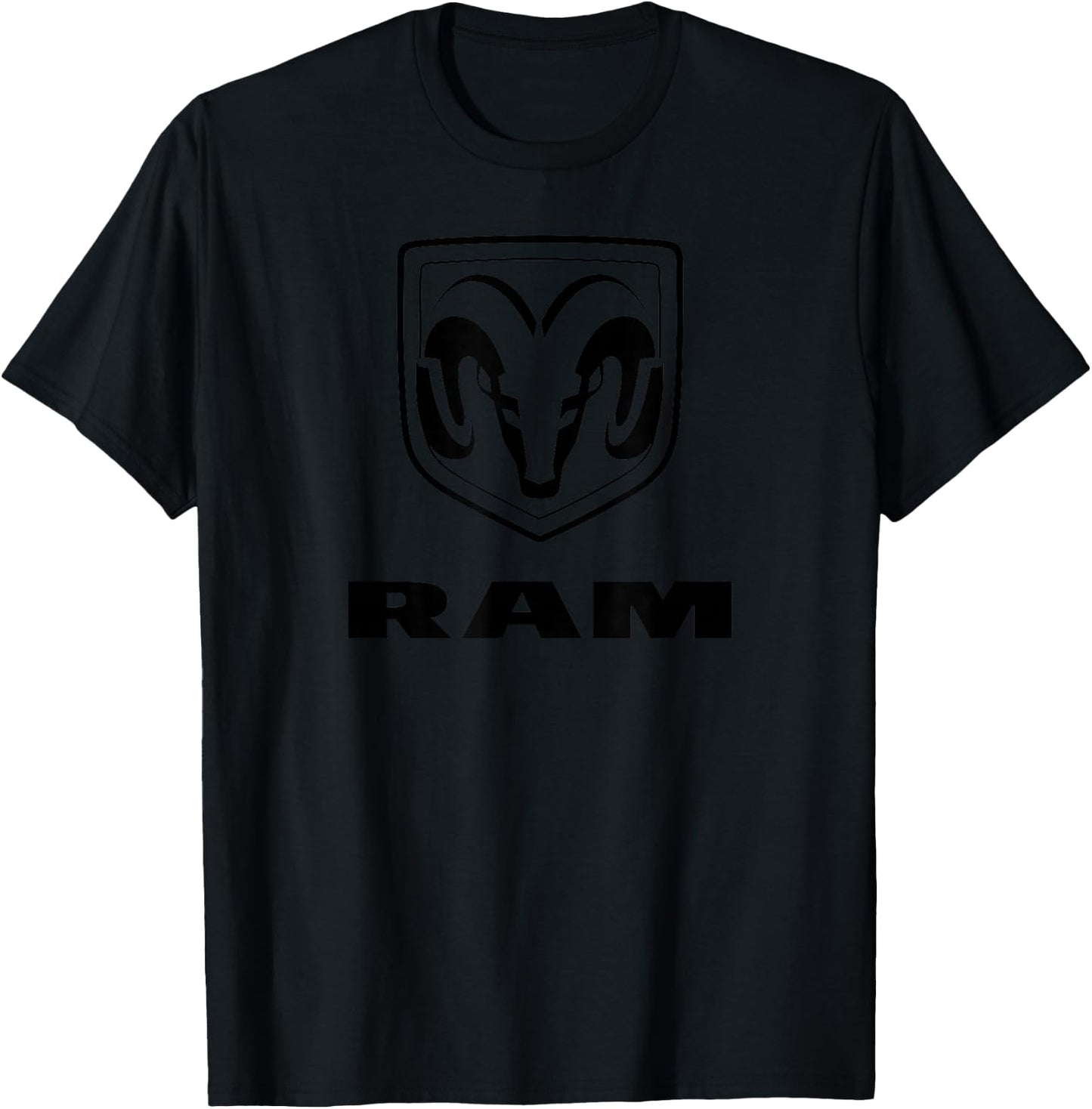 RAM Trucks Black Logo T-Shirt - T-Shirt | Black