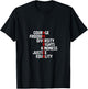 America Courage Freedom Diversity Rights Friendship Justice T-Shirt - T-Shirt | Black