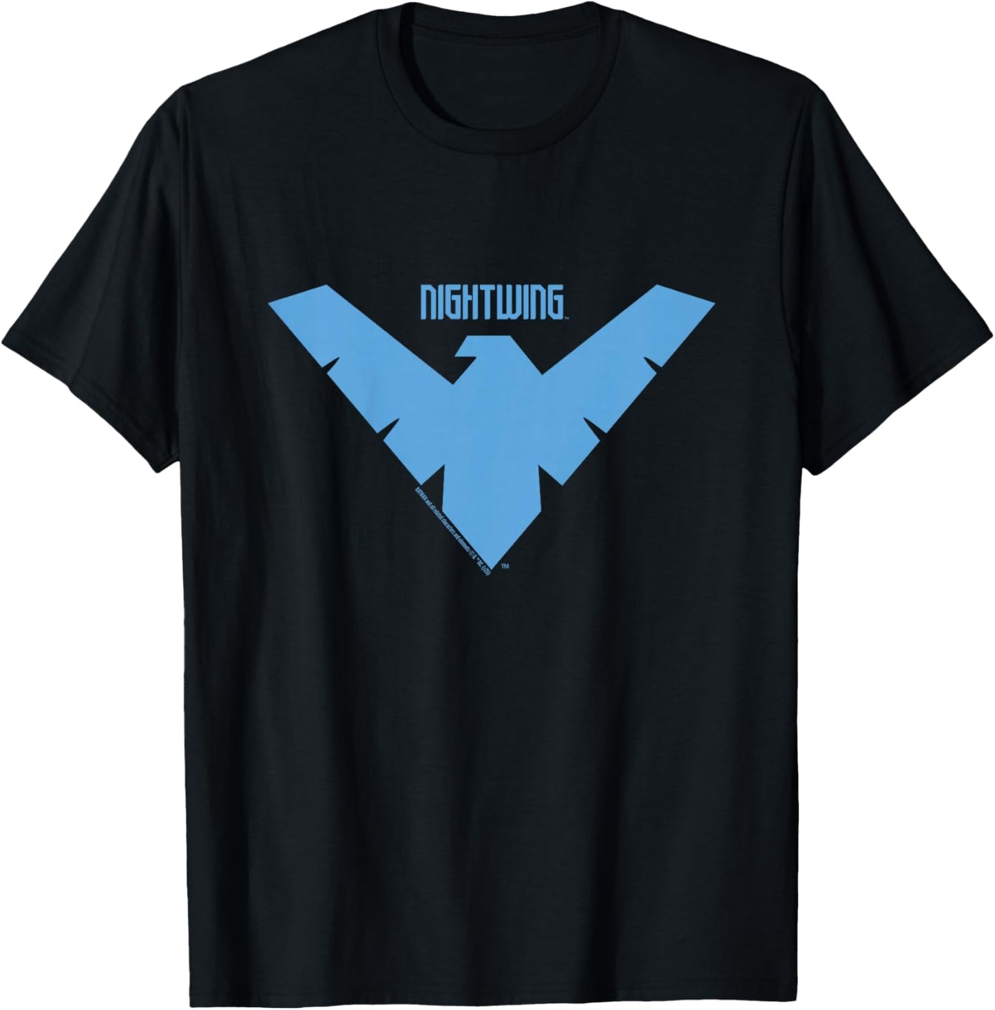 Kids Batman Nightwing Logo Kids , Black, 2 T-Shirt - T-Shirt | Black