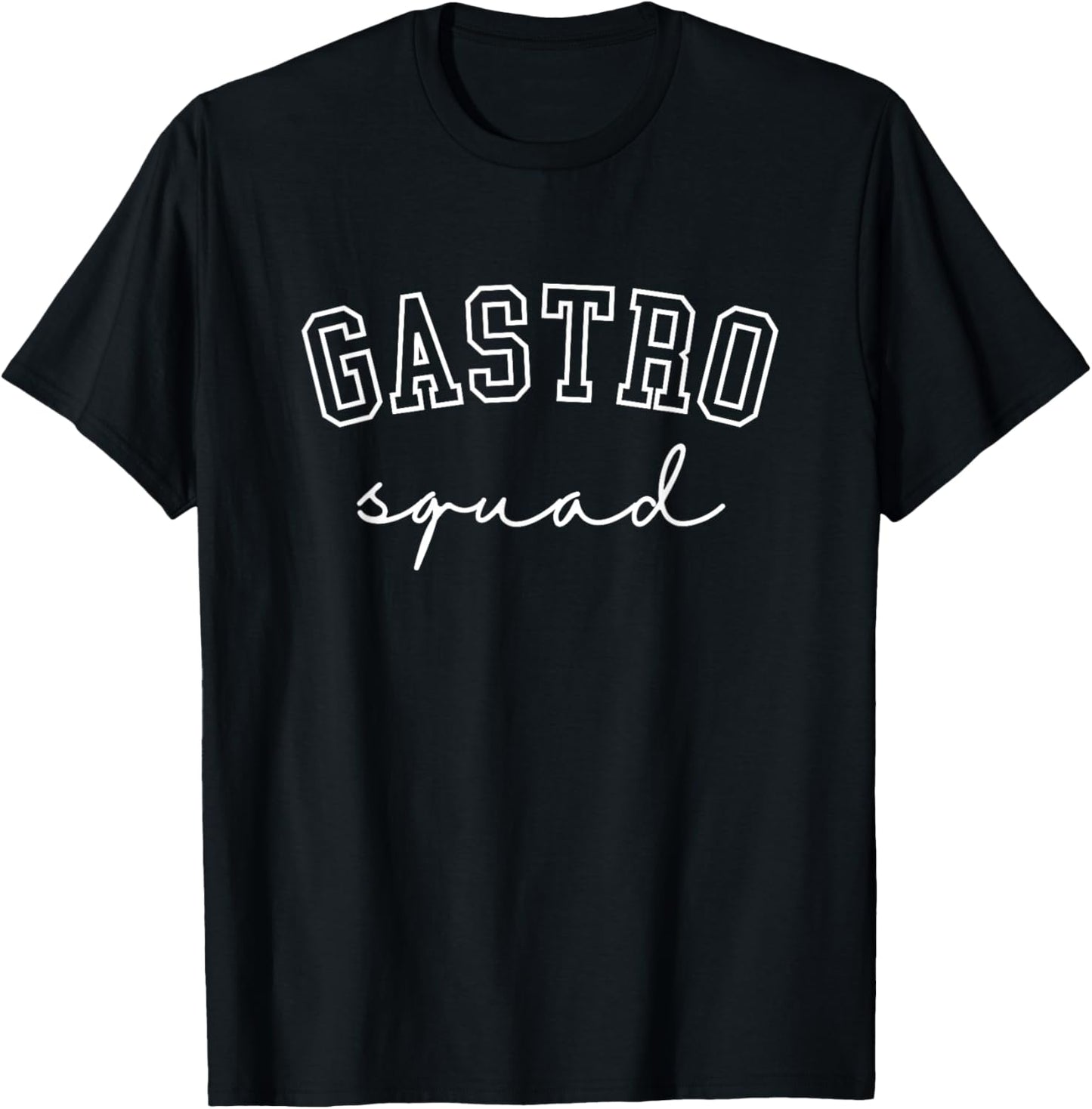 Gastro Squad Nurse Gastroenterology Endoscopy Endo Colon T-Shirt - T-Shirt | Black