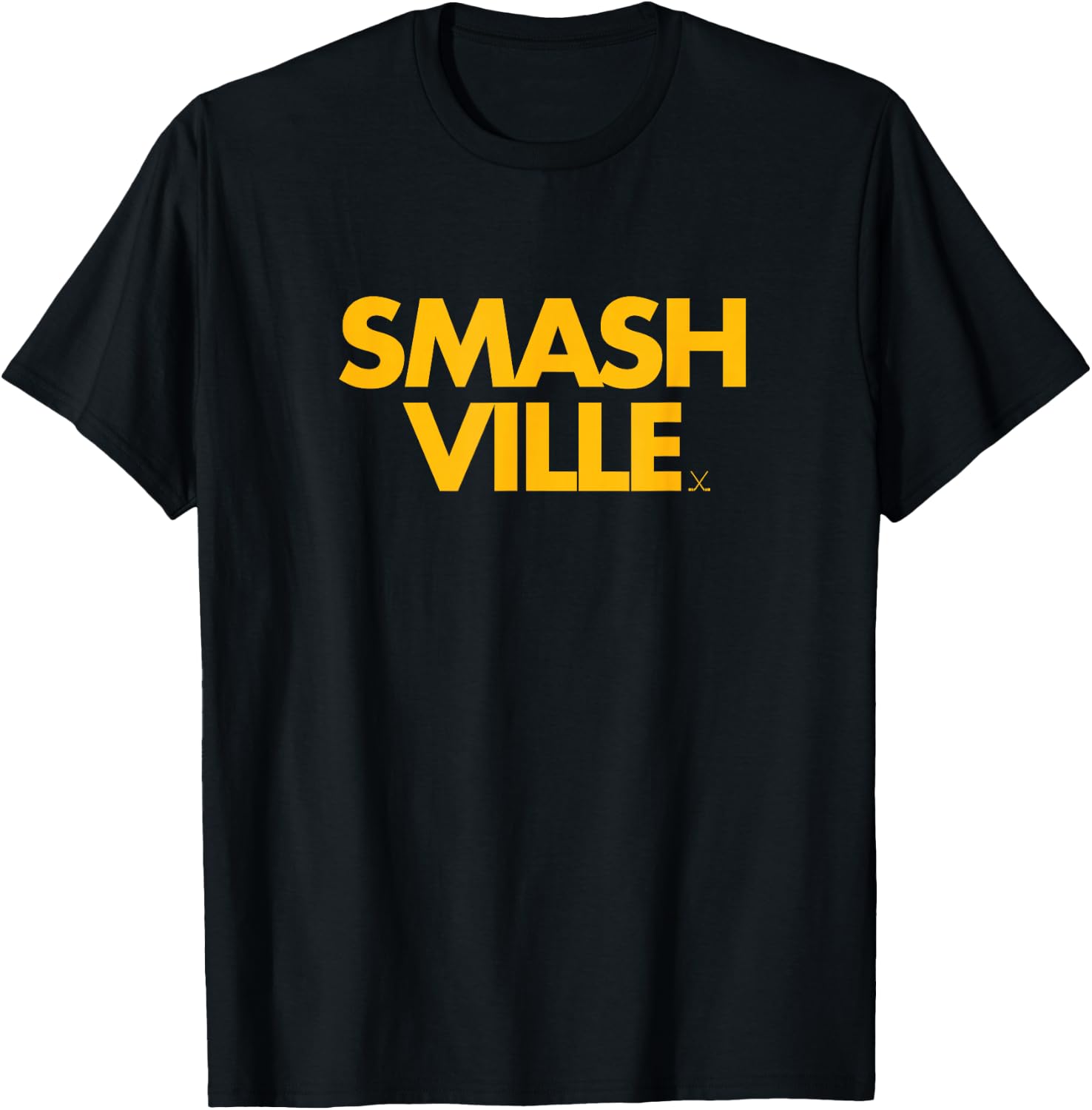 Smashville Gold Nashville Tennessee T-Shirt - T-Shirt | Black