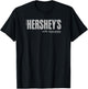 Hershey's Milk Chocolate Vintage Classic Candy Logo T-Shirt - T-Shirt | Black
