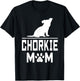 Chorkie Mom T-Shirt - T-Shirt | Black