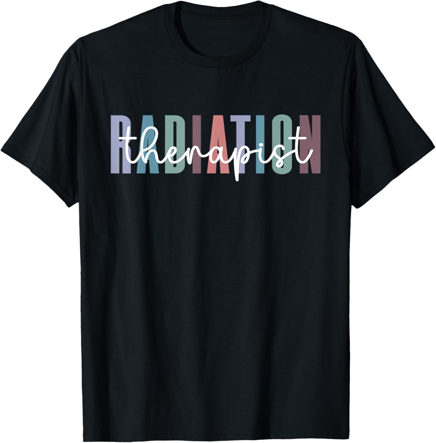 Radiation Therapy Week For Radiation Therapist Black -Adults Modern T-Shirt - T-Shirt | Black