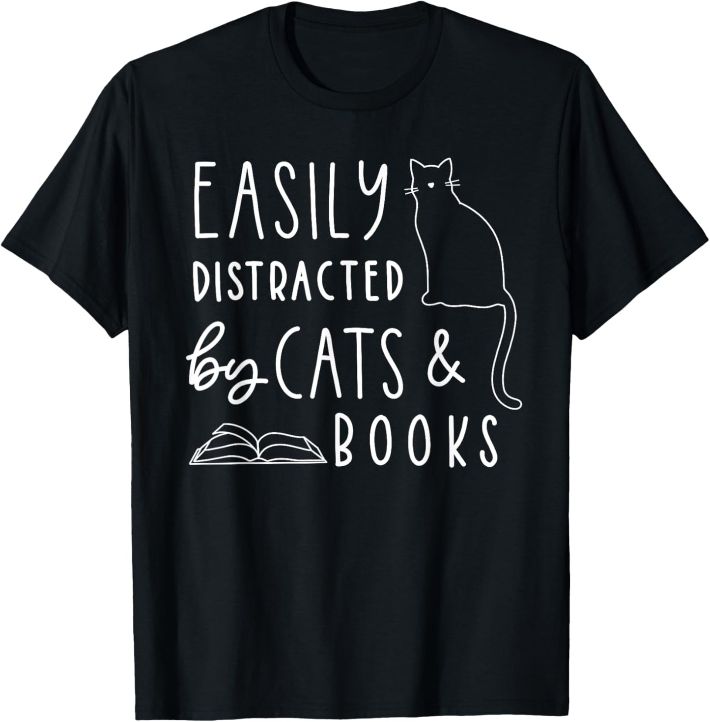 Cat Lover, Cat Owner, Cat Mom, Cat T-Shirt - T-Shirt | Black