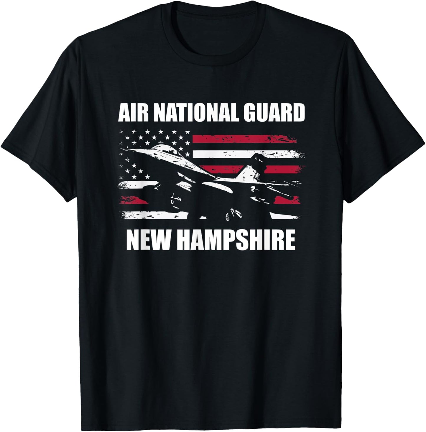 New Hampshire Air National Guard T-Shirt - T-Shirt | Black