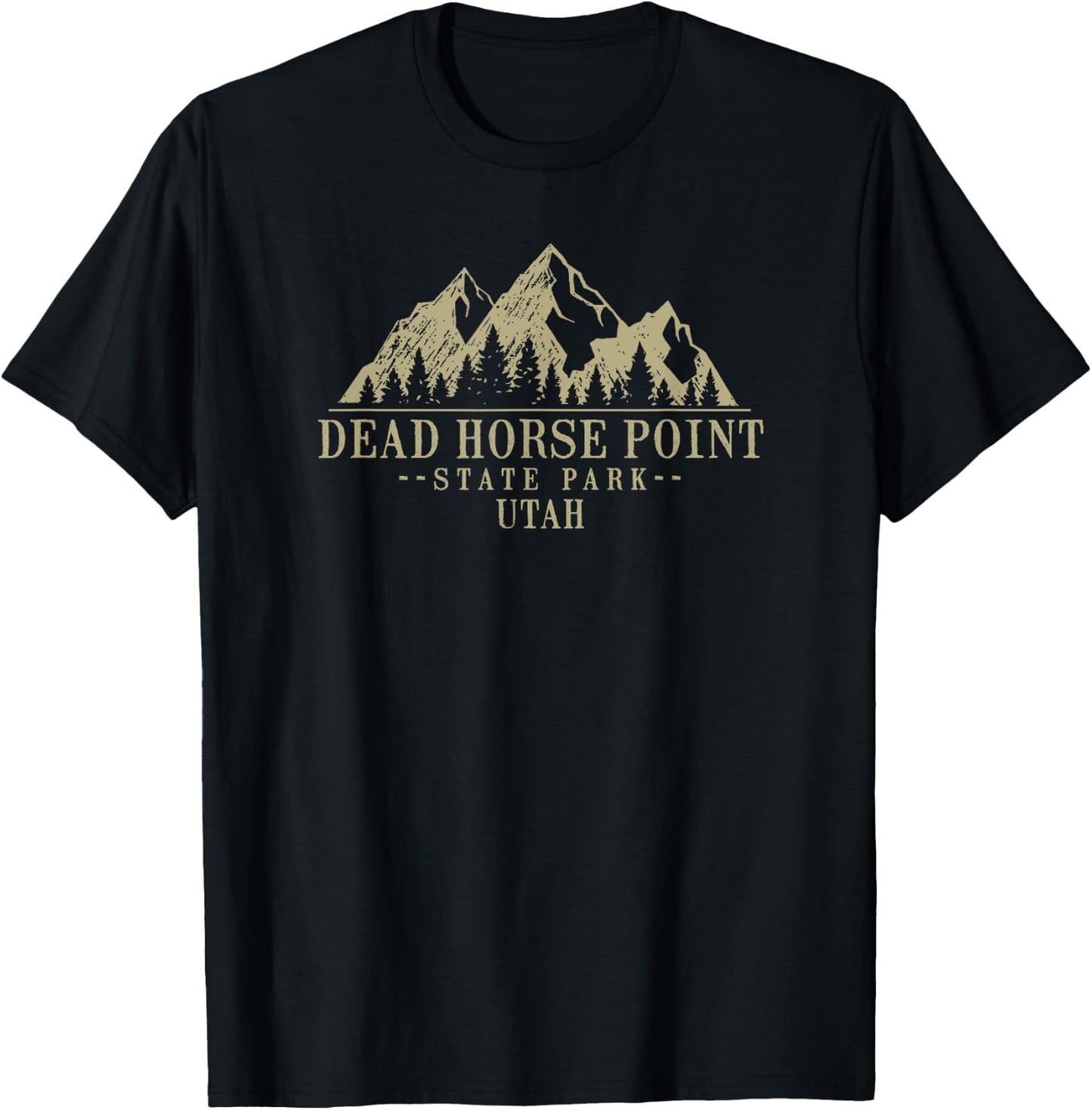 Utah Dead Horse Point State Park T-Shirt - T-Shirt | Black