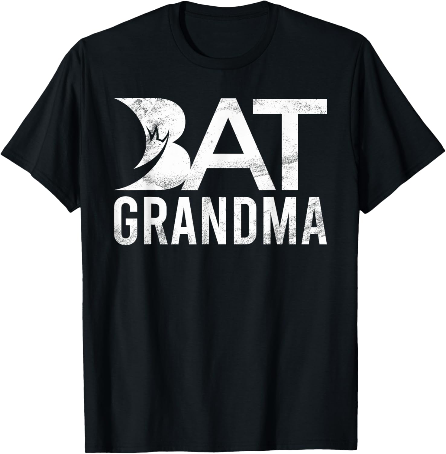 Bat Grandma T-Shirt - T-Shirt | Black
