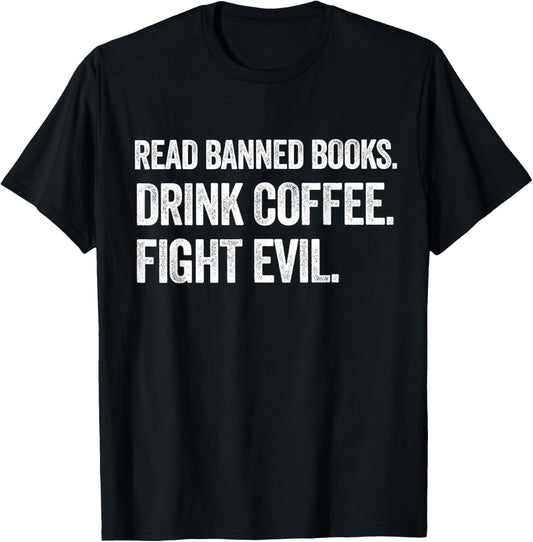 I Read Banned Books Lover BookWorm Love Banned Books T-Shirt - T-Shirt | Black