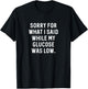Funny Type 1 Type 2 Diabetes Diabetic Low Glucose T-Shirt - T-Shirt | Black