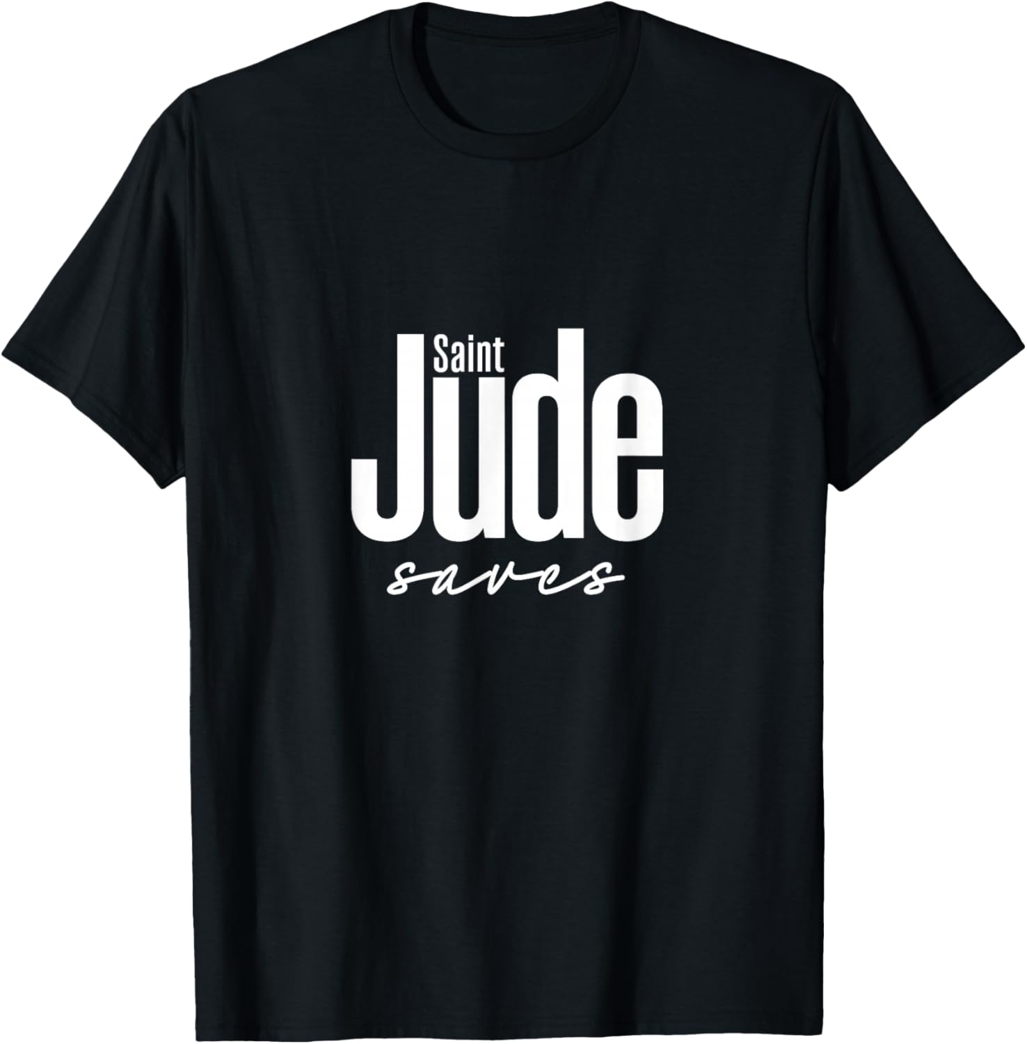 Saint Jude Thaddeus Patron of Lost Causes T-Shirt - T-Shirt | Black