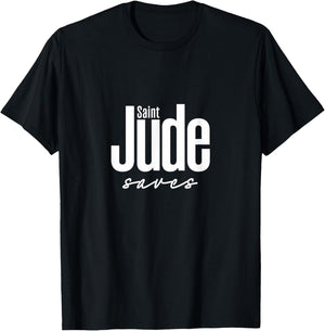 Saint Jude Thaddeus Patron of Lost Causes T-Shirt - T-Shirt | Black